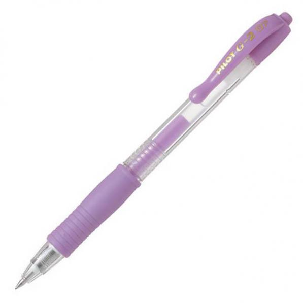 Kupi Pilot Gel roler G-2 0,7 pastel ljubičasti BL-G2-7P-V, 12 kom / Cena v trgovini Vsebo