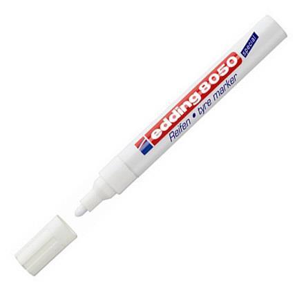 Kupi Edding Marker za gume  E-8050, 2-4mm, bijeli / Cena v trgovini Vsebo