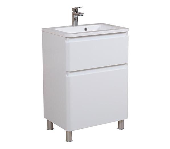 Kupi Ormarić s umivaonikom Akcent 60 podni / Cena v trgovini Vsebo