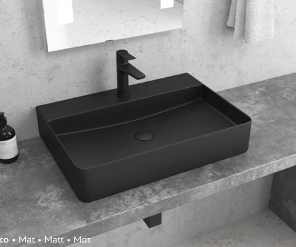 Kupi Umivaonik L T 2173 crni mat / Cena v trgovini Vsebo