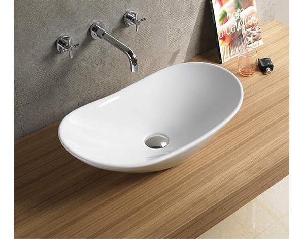 Kupi Umivaonik Kimic Oval White 62 / Cena v trgovini Vsebo
