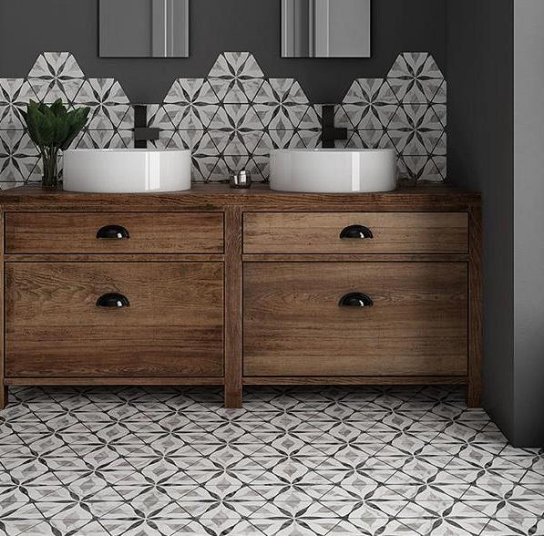 Kupi Bardiglio Dekor Flower 17,5x20 / Cena v trgovini Vsebo