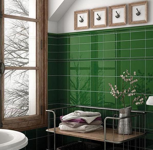 Kupi Evolution Victorian Green gloss 7,5x15  / Cena v trgovini Vsebo