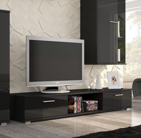 Kupi Regal za dnevni boravak s led rasvjetom  Leon  / Cena v trgovini Vsebo