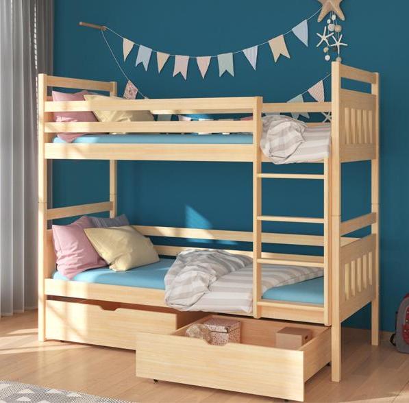 Kupi Krevet na kat Ada - 80x180 cm - bor / Cena v trgovini Vsebo