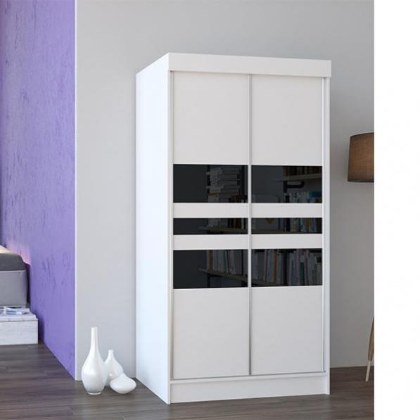 Kupi Garderobni ormar California mat bijeli ili sonoma hrast 100x200 / Cena v trgovini Vsebo