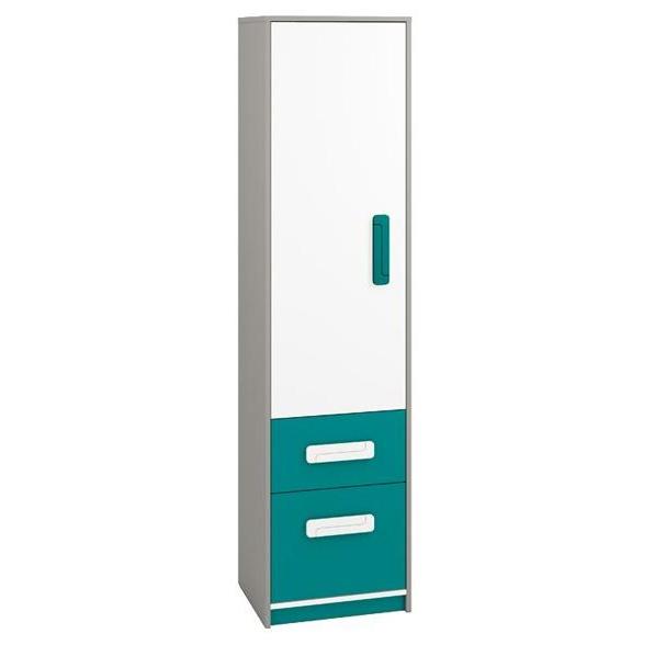 Kupi Ormar IQ 05 - petrolej plava / Cena v trgovini Vsebo