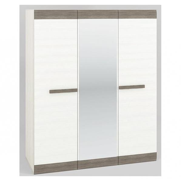 Kupi Garderobni ormar s ogledalom Blanco 27 / Cena v trgovini Vsebo