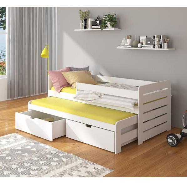 Kupi Dječji krevet Tomi s ogradom - 90x200  / Cena v trgovini Vsebo