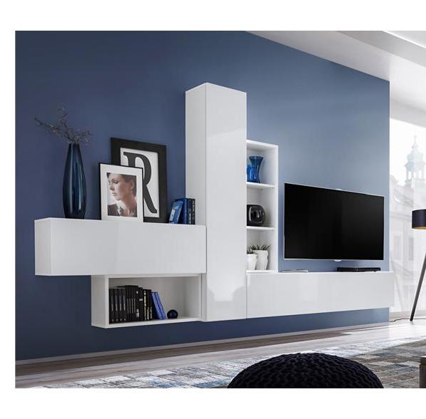 Kupi Regal za dnevni boravak Blox IV 280 cm / Cena v trgovini Vsebo