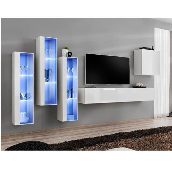 Kupi Regal za dnevni boravak Switch XIII 330 cm - LED / Cena v trgovini Vsebo