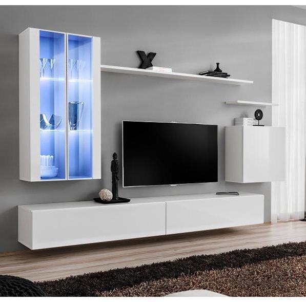 Kupi Dnevni TV regal Switch XII 270 cm - LED / Cena v trgovini Vsebo