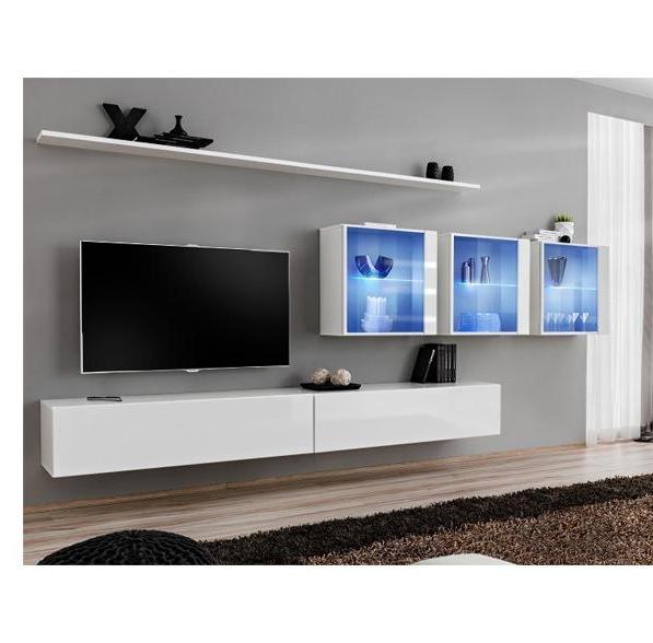 Kupi Regal za dnevni boravak  Switch XVII 340 cm - LED / Cena v trgovini Vsebo