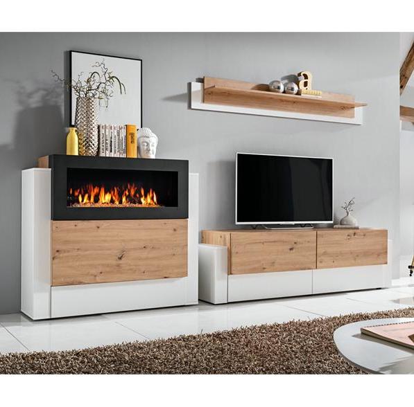 Kupi Regal za dnevni boravak  Queens 290 cm - 20 ASW QN / Cena v trgovini Vsebo