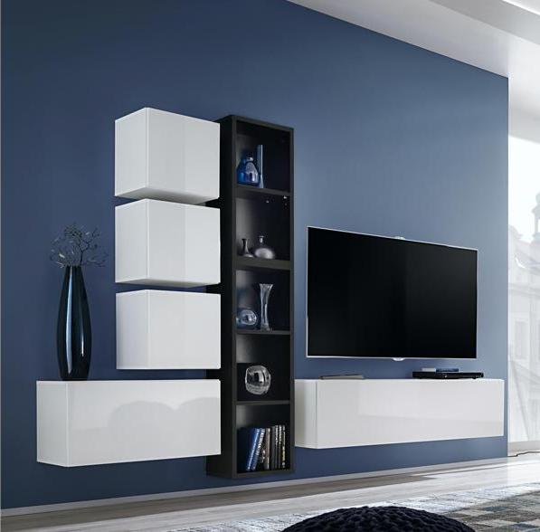 Kupi Regal za dnevni boravak Blox XI 280 cm / Cena v trgovini Vsebo