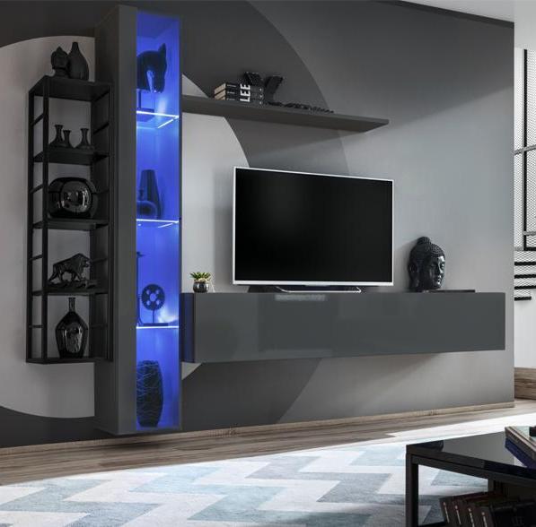 Kupi Regal za dnevni boravak Switch Met VII / Cena v trgovini Vsebo