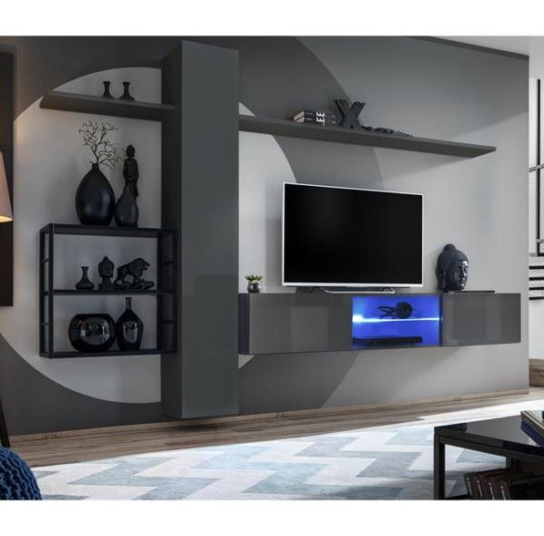 Kupi Regal za dnevni boravak Switch Met V / Cena v trgovini Vsebo