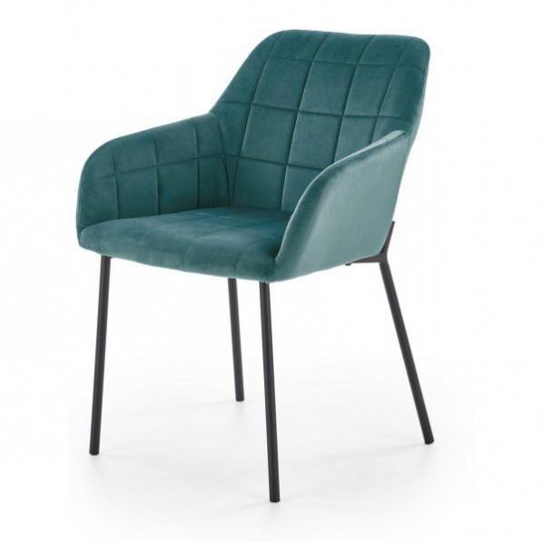 Kupi Blagovaonska stolica K305 - tamno zelena / Cena v trgovini Vsebo