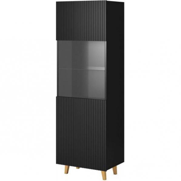 Kupi Vitrina Pafos - crna / Cena v trgovini Vsebo