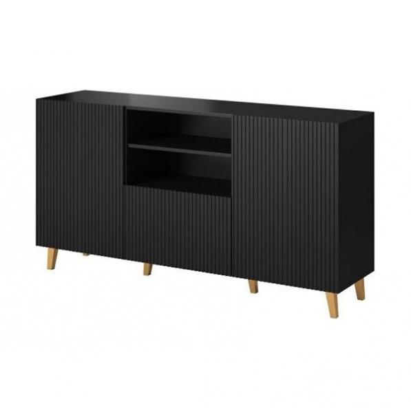 Kupi Komoda Pafos 150 - crna  / Cena v trgovini Vsebo