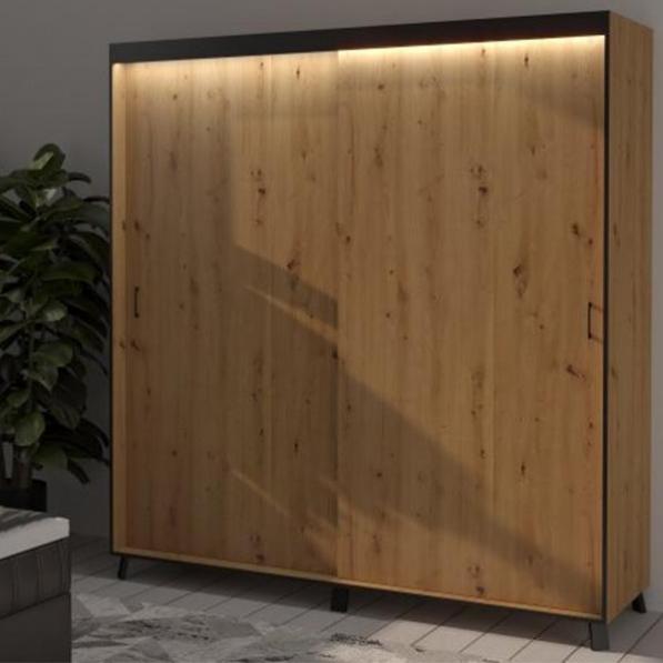 Kupi Garderobni ormar Bergamo 200 LED / Cena v trgovini Vsebo