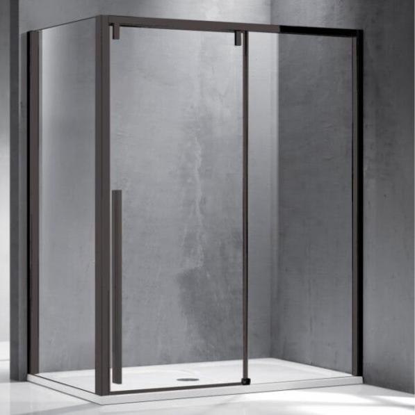 Kupi Tuš kabina Santorini 500 Nero - 70x120 / Cena v trgovini Vsebo