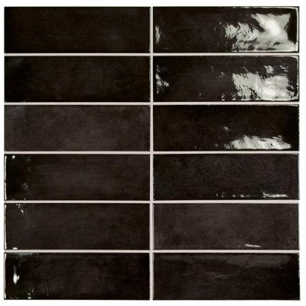 Kupi Village Black Gloss 6,5x20 / Cena v trgovini Vsebo