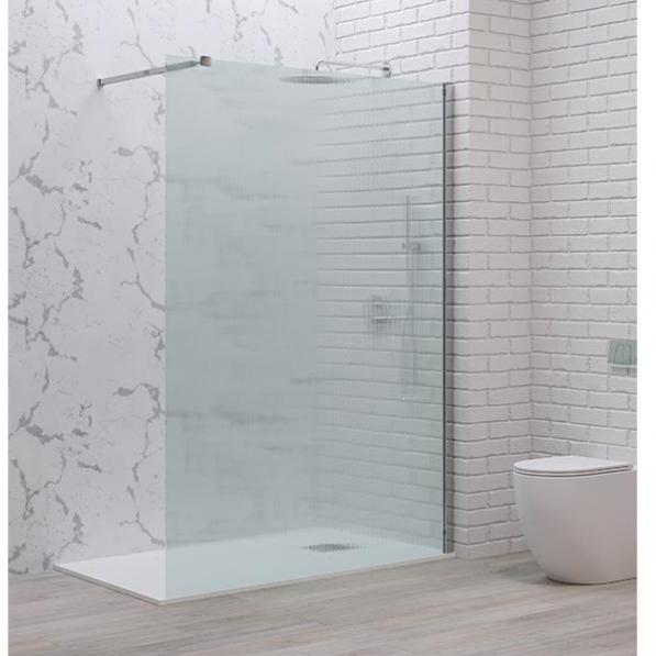 Kupi Tuš stijena Walkin 1 cromo flute 140x200 / Cena v trgovini Vsebo