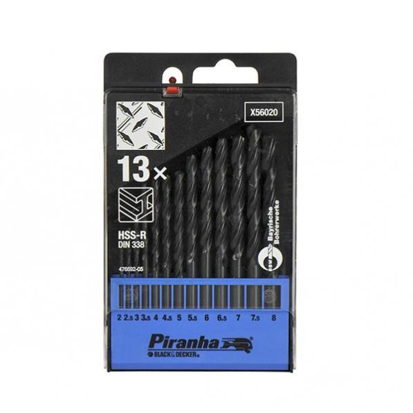 Kupi Svrdla za metal setovi Black&Decker / Cena v trgovini Vsebo