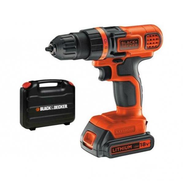 Kupi Bušilica/odvijač 18 V Black&Decker EGBL18K / Cena v trgovini Vsebo
