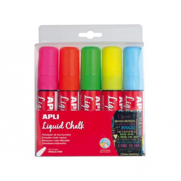 Kupi Apli Markeri kredom, skraćeni vrh, 5 kom / Cena v trgovini Vsebo