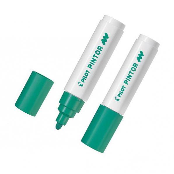 Kupi Pilot Marker Pintor  MEDIUM, zeleni SW-PT-M-G, 6 kom / Cena v trgovini Vsebo