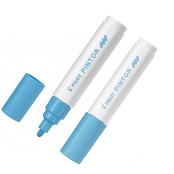 Kupi Pilot Marker Pintor  MEDIUM, pastel plavi SW-PT-M-PL, 6 kom / Cena v trgovini Vsebo