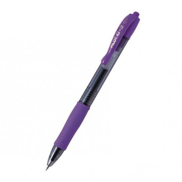 Kupi Pilot Gel roler G-2 0,7 ljubičasti BL-G2-7-V, 12 kom / Cena v trgovini Vsebo
