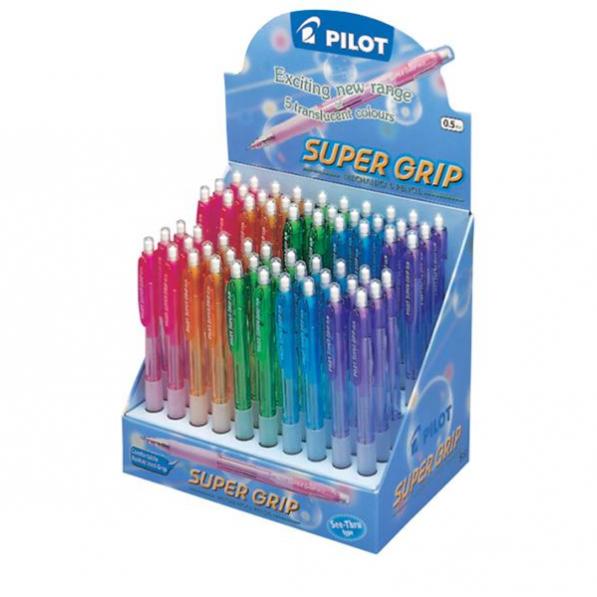 Kupi Pilot Displej tehničke oloke SUPER GRIP NEON 60kom H-185-N-60DPK / Cena v trgovini Vsebo