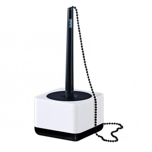 Kupi HAN kemijska olovka na postolju iLine bijela/crna / Cena v trgovini Vsebo