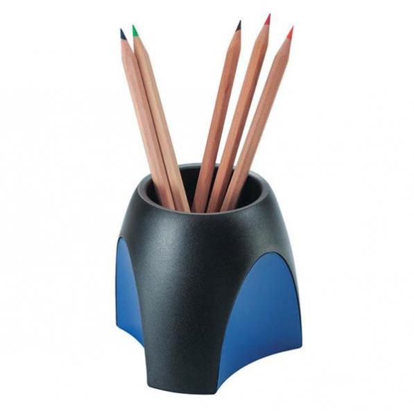 Kupi HAN posuda za olovke DELTA plava/crna / Cena v trgovini Vsebo