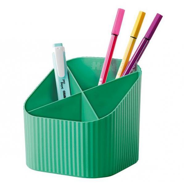 Kupi HAN posuda za olovke Re-X-LOOP, zelena / Cena v trgovini Vsebo