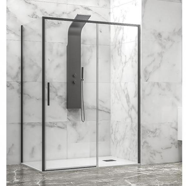 Kupi Tuš kabina Lea 400 Nero 70x150 / Cena v trgovini Vsebo