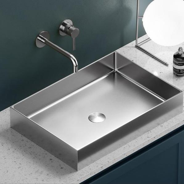 Kupi Umivaonik Saturn Brushed Steel / Cena v trgovini Vsebo