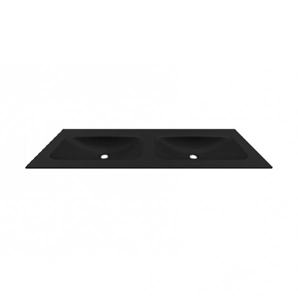 Kupi Umivaonik Anim 120 dupli black mat / Cena v trgovini Vsebo