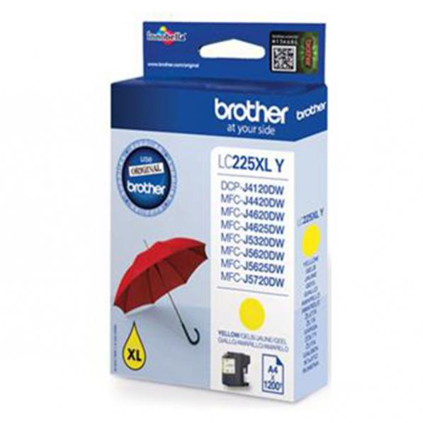 Kupi Brother Tinta LC225XLY, yellow / Cena v trgovini Vsebo