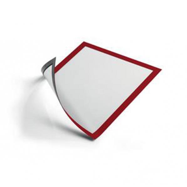 Kupi Durable Okvir DURAFRAME MAGNETIC A4, crven, 5 kom / Cena v trgovini Vsebo