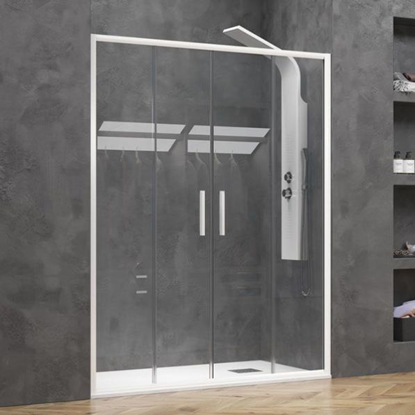 Kupi Tuš vrata Efe 600 170x190 bianco / Cena v trgovini Vsebo