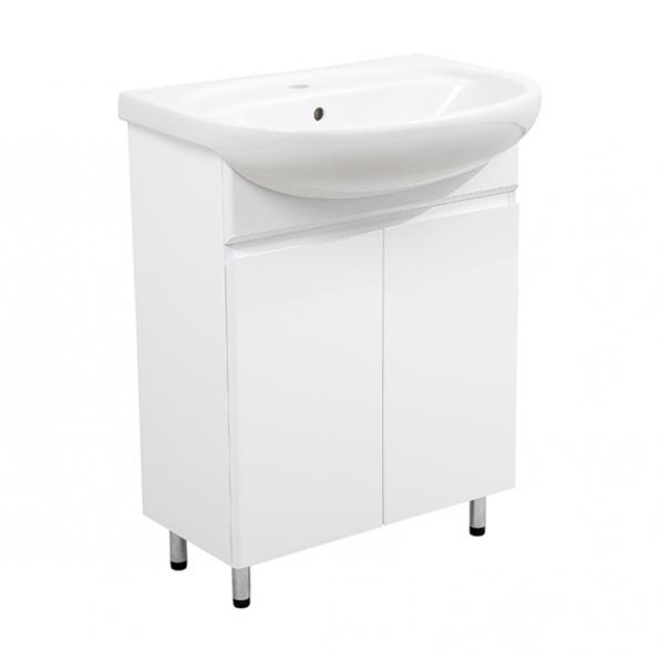 Kupi Ormarić s umivaonikom Leo 65 podni / Cena v trgovini Vsebo