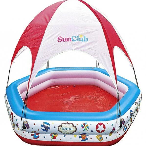 Kupi Dječji napuhljivi bazen – Cirkuski šator / Cena v trgovini Vsebo
