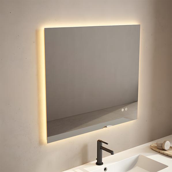 Kupi Ogledalo Lira 80x70 LED Plus / Cena v trgovini Vsebo
