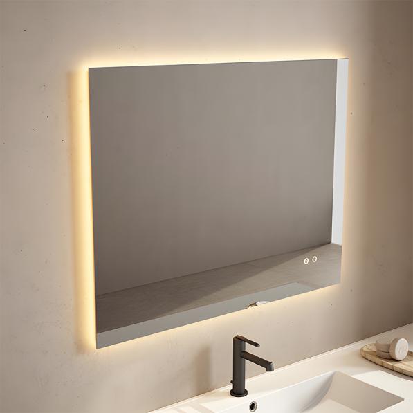 Kupi Ogledalo Lira 90x70 LED Plus / Cena v trgovini Vsebo