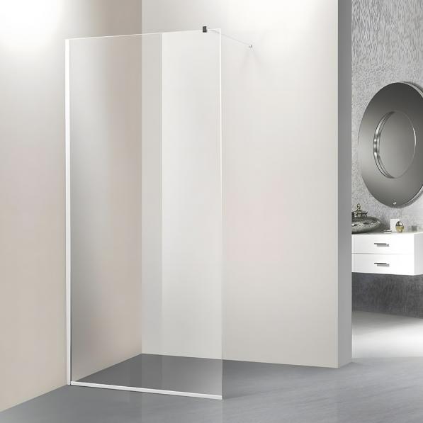 Kupi Tuš stijena PE-Line 100x205 Krom / Cena v trgovini Vsebo