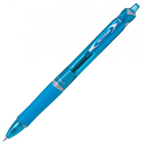 Kupi Pilot kemijska olovka ACROBALL M, sv. plava BAB-15M-BG-LB, 10 kom / Cena v trgovini Vsebo